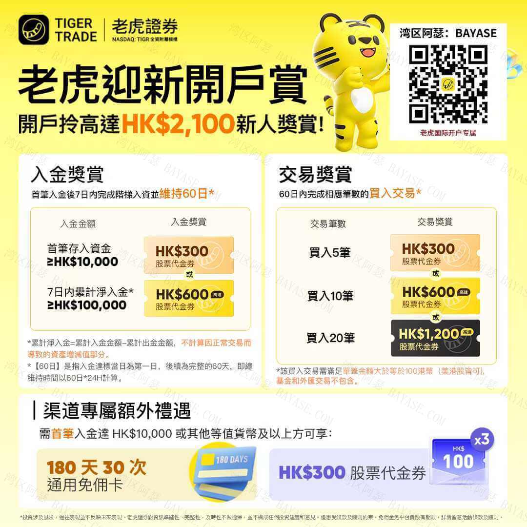 老虎国际新户礼