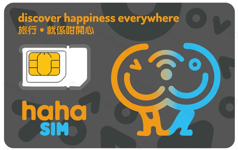 hahaSIM卡封面