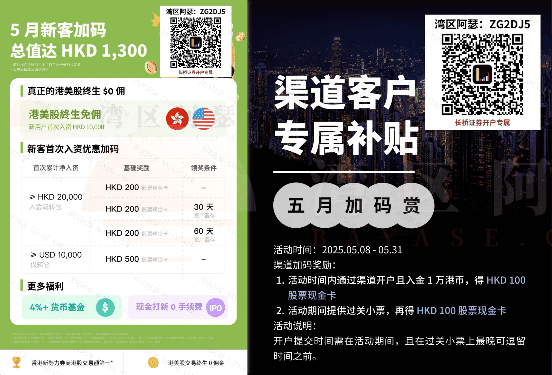 长桥证券新户礼